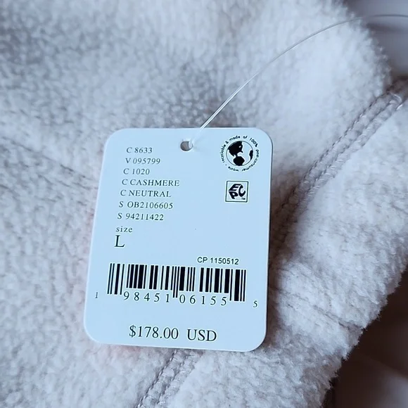 FP Movement Free People Wild and Free Pullover size L color is Cashmere / Cream - Picture 16 of 17